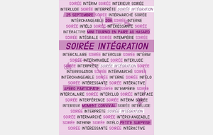 Soirée d’intégration