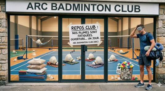 Gymnase indisponible le dimanche 29 mars 2026